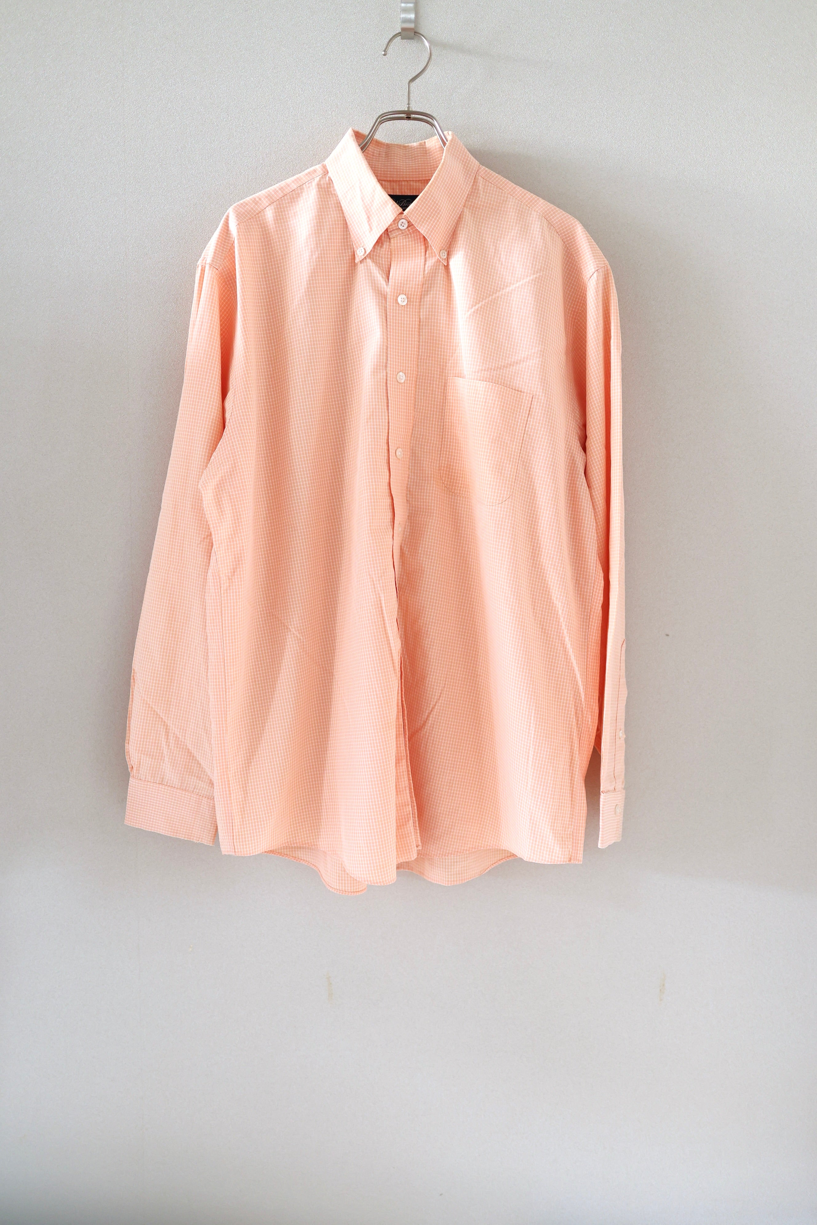 [Brooks Brothers] Graph Check BD Shirts L/S [USED]
