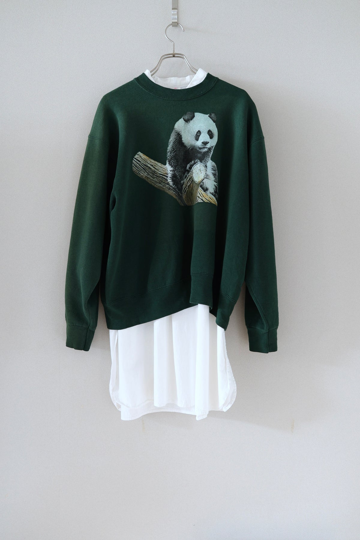 [BVD] "Panda" Print Sweat Shirts [USED]