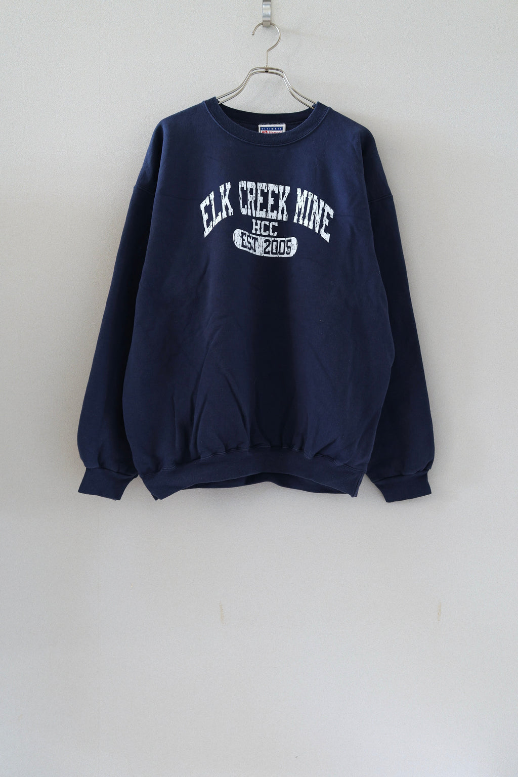 [Hanes] "ULTIMATE COTTON" Crew Sweat Shirts [USED]