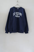 [Hanes] "ULTIMATE COTTON" Crew Sweat Shirts [USED]