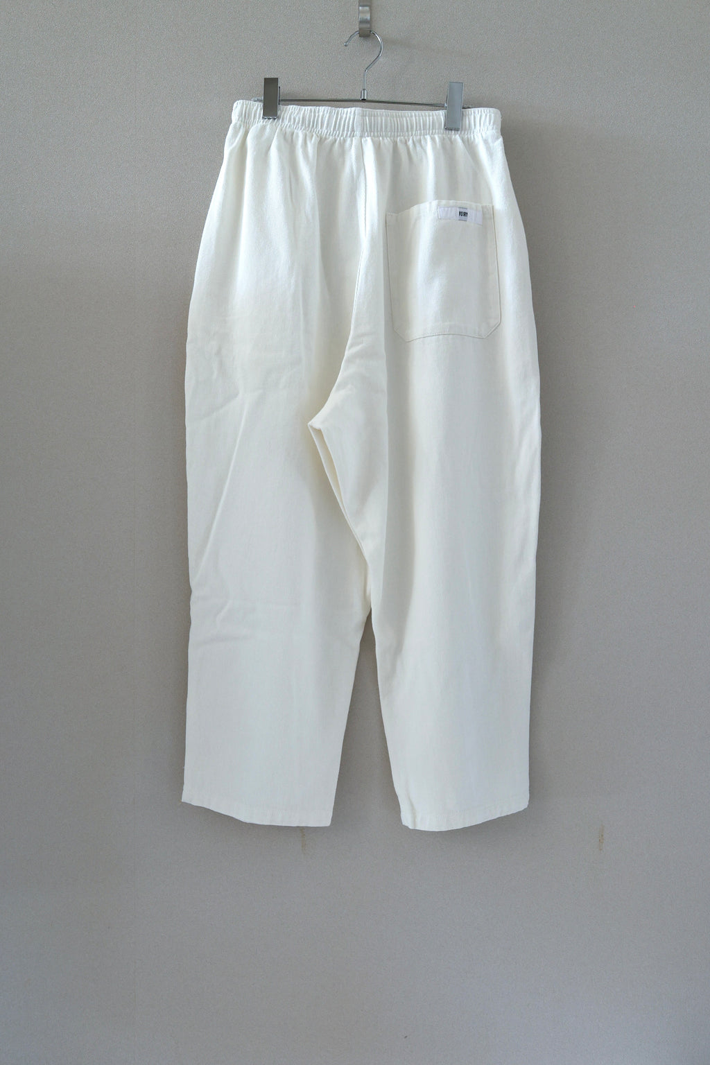 [VOIRY] SUNDAY PANTS-WHITE DENIM [WHITE]