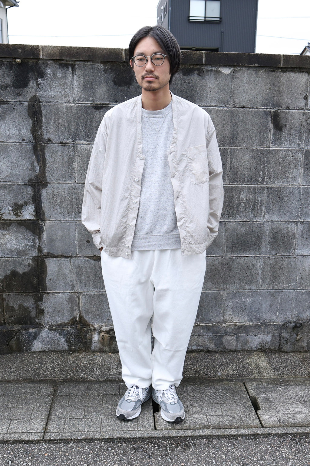 [VOIRY] SUNDAY PANTS-WHITE DENIM [WHITE]