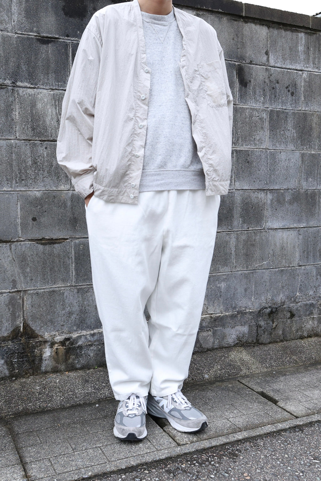 [VOIRY] SUNDAY PANTS-WHITE DENIM [WHITE]