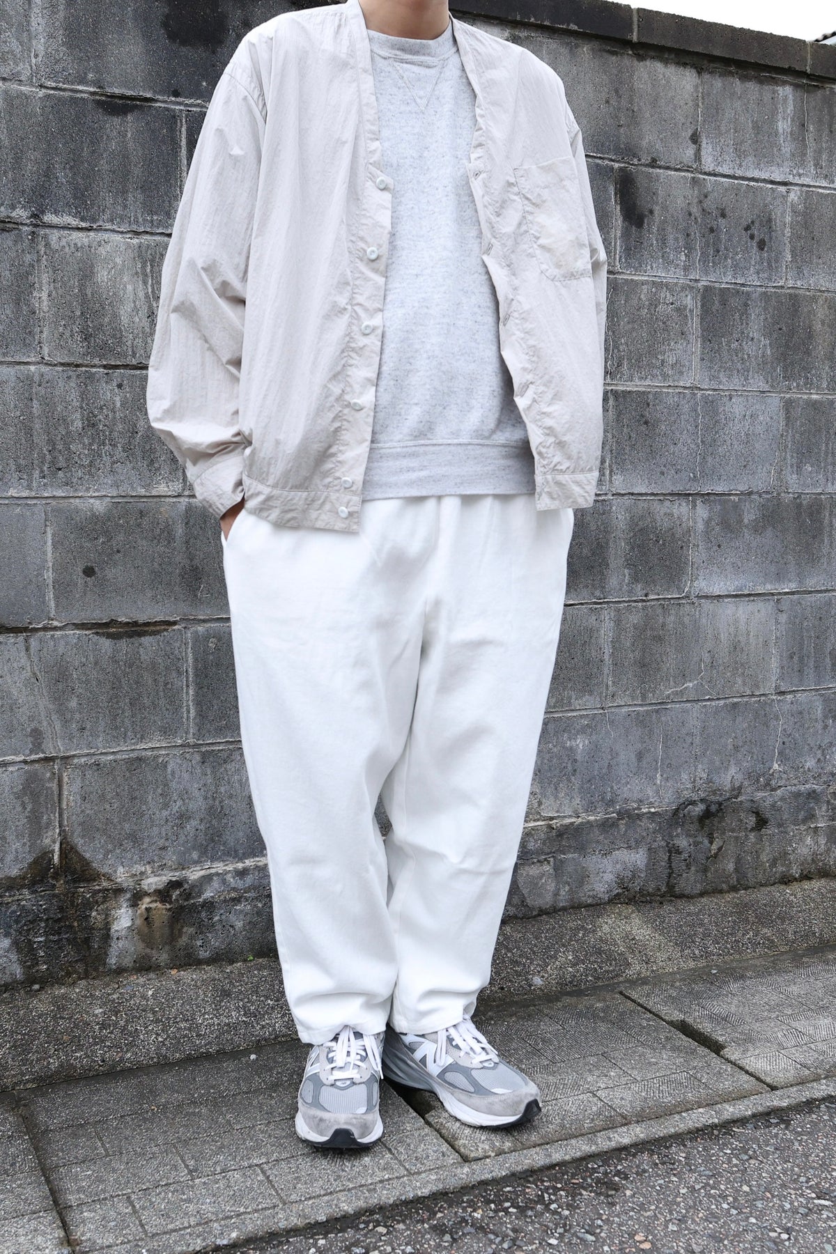 [VOIRY] SUNDAY PANTS-WHITE DENIM [WHITE]