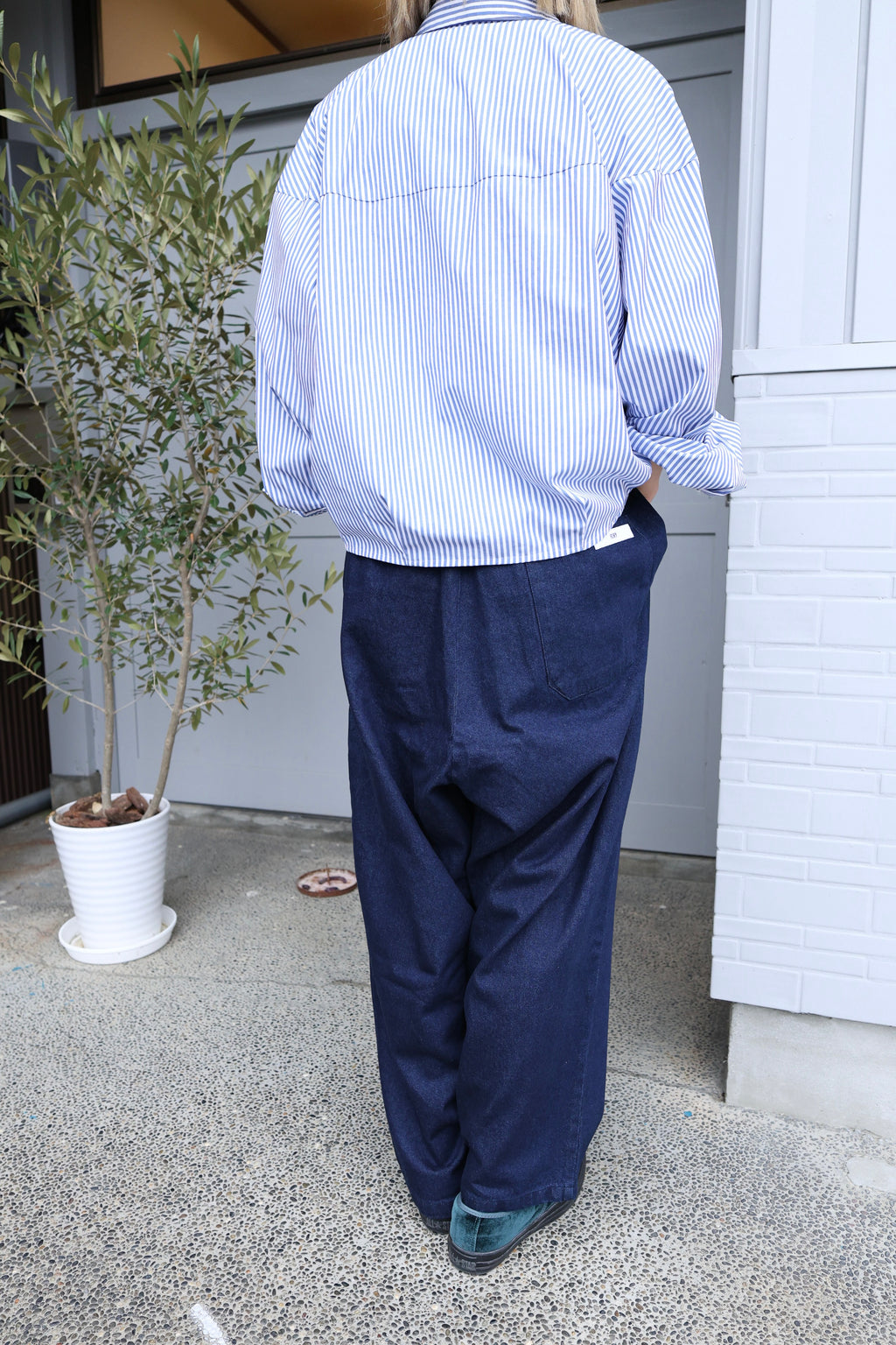 [VOIRY] SUNDAY PANTS-DENIM [D-BLUE]
