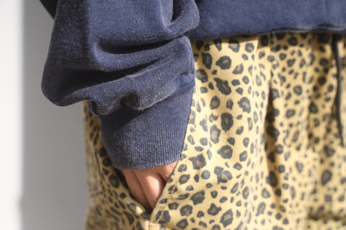 [85-Store] 8.8oz 媚びないスヌースウェット [NAVY/YELLOW]
