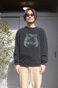 [85-Store] 8.8oz 媚びないスヌースウェット [BLACK/GRAY]（着用）