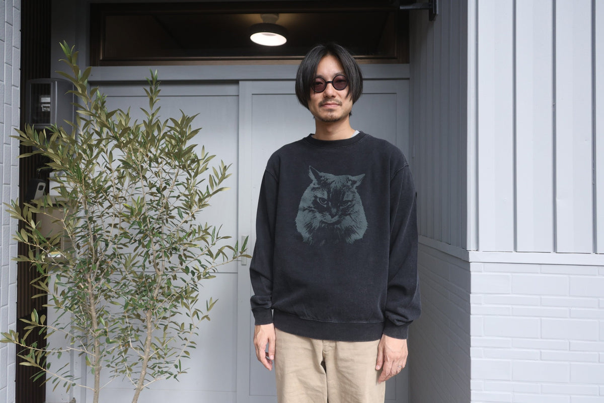 [85-Store] 8.8oz 媚びないスヌースウェット [BLACK/GRAY]（4枚目）