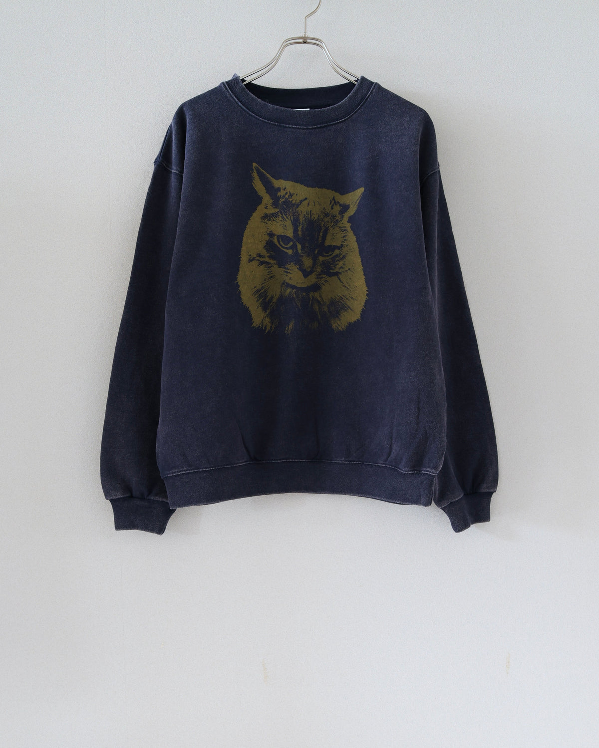 [85-Store] 8.8oz 媚びないスヌースウェット [NAVY/YELLOW]
