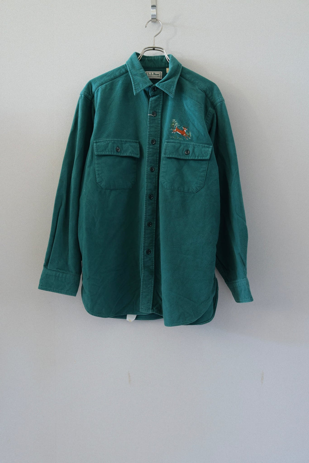 [L.L.Bean] Cotton Flannel Embroidery Shirts L/S [USED]（1枚目）