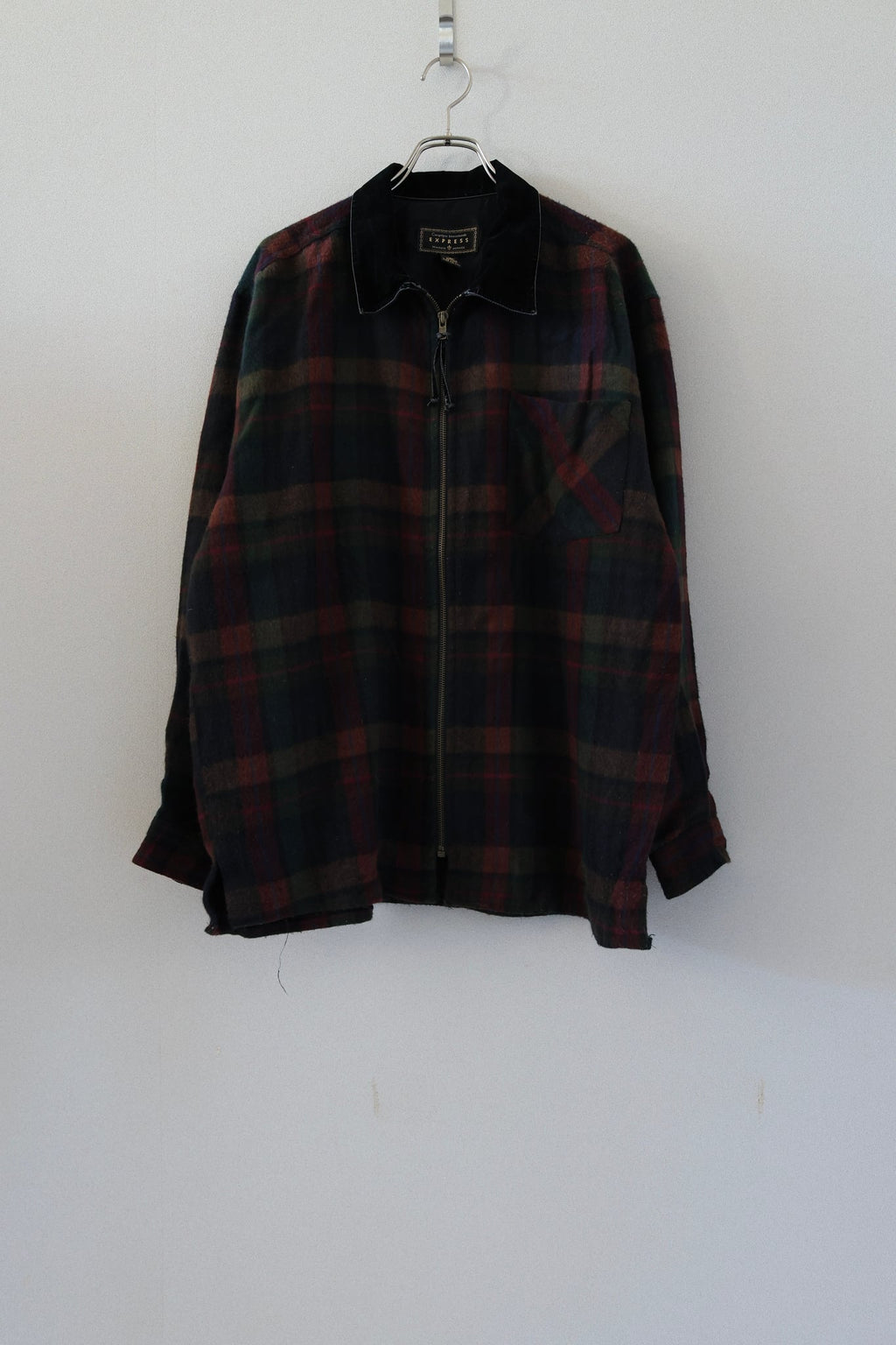 Zip Up Velvet Shirts L/S [USED]（1枚目）