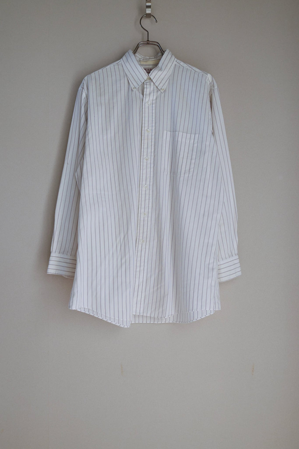[JoS.A.BANK Clothiers] Cotton Stripe Shirts L/S [USED]（1枚目）