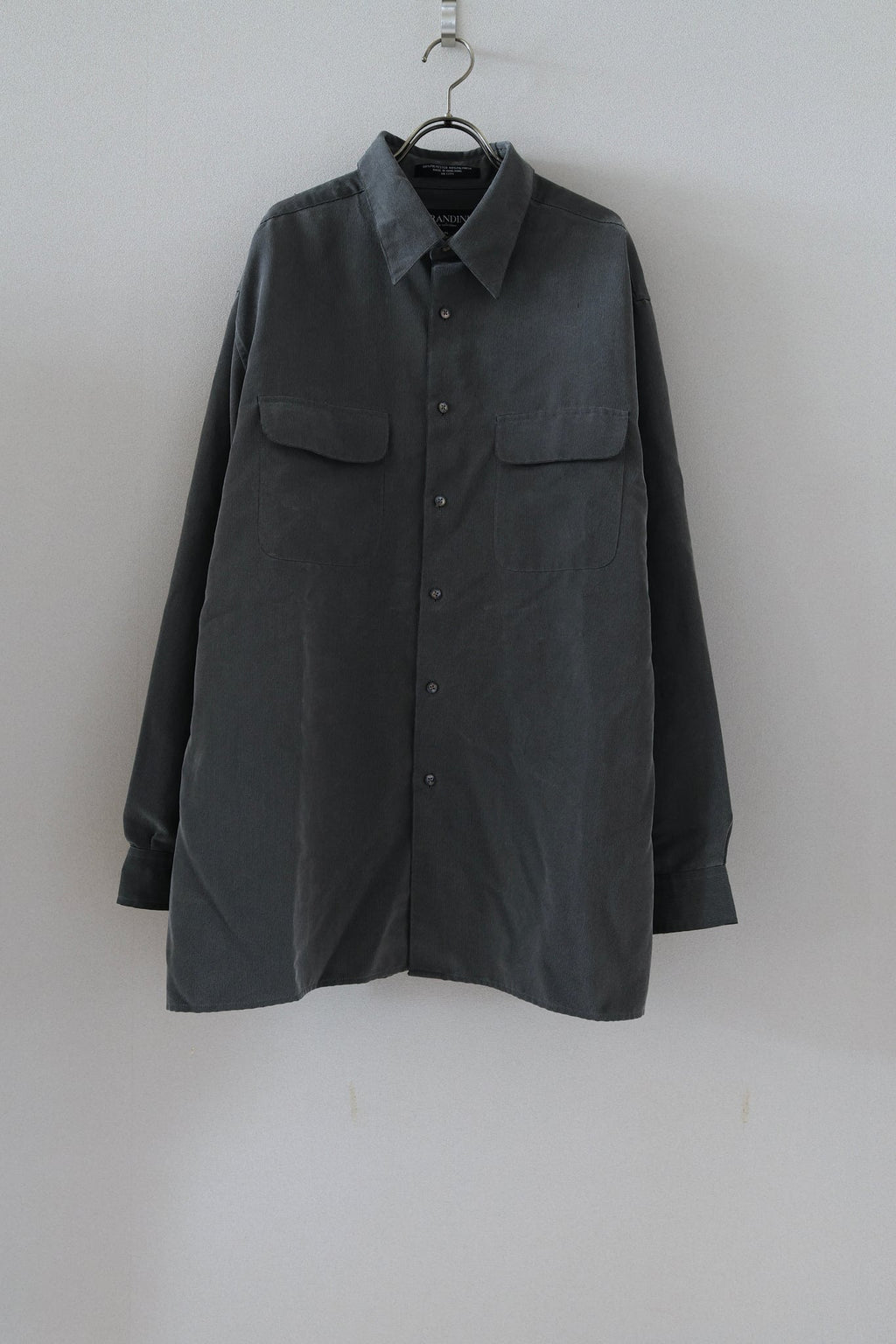 [BRANDINI] "Polynosic" Rayon Corduroy Shirts L/S [USED]（1枚目）