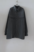 [BRANDINI] "Polynosic" Rayon Corduroy Shirts L/S [USED]（1枚目）