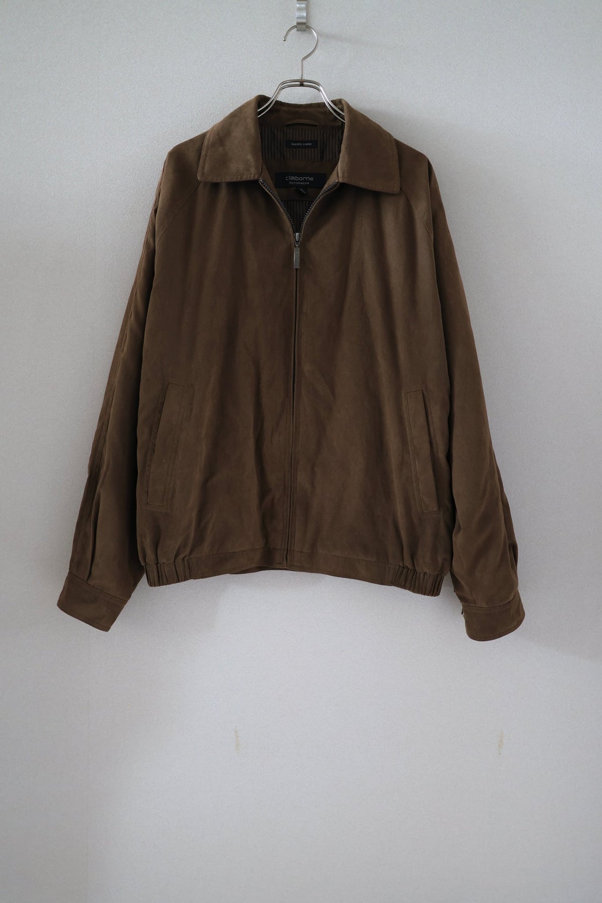 [Claiborne] Fake Suede Zip Up Jacket [USED]（1枚目）