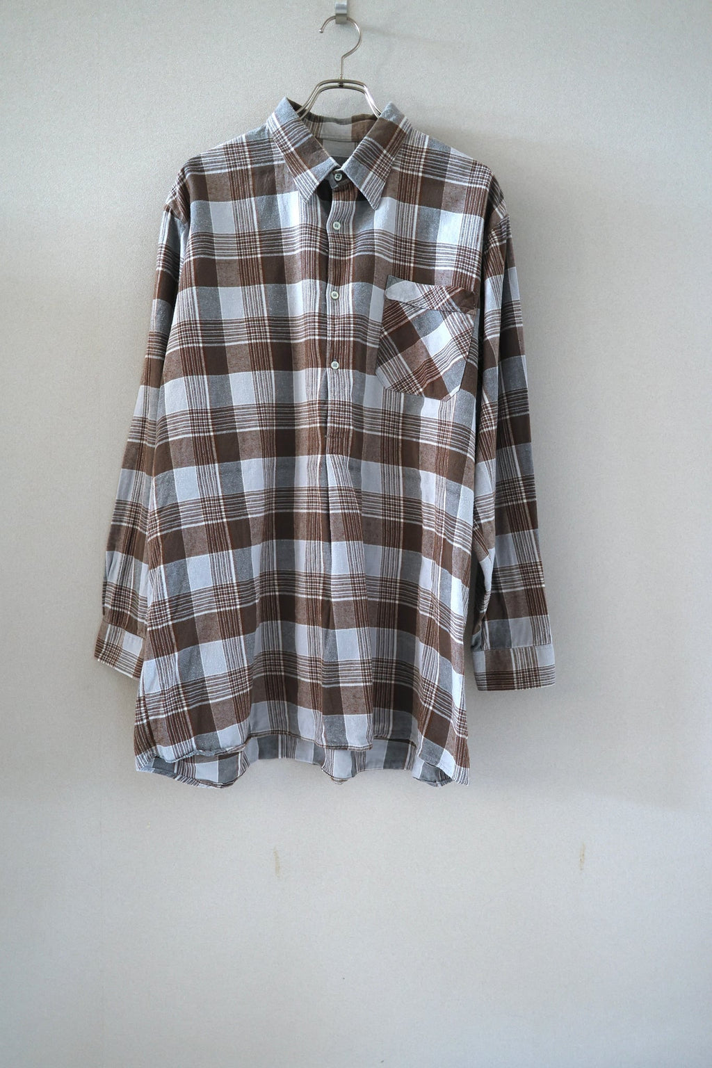 Grandpa Check Shirts L/S #5 [USED]（1枚目）