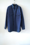 [Eddie Bauer] Cotton Flannel Plain Shirts L/S [USED]（1枚目）
