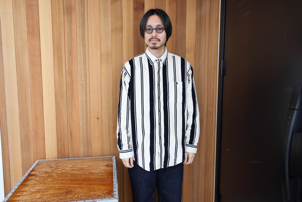 Corduroy Stripe Shirts L/S[USED]
