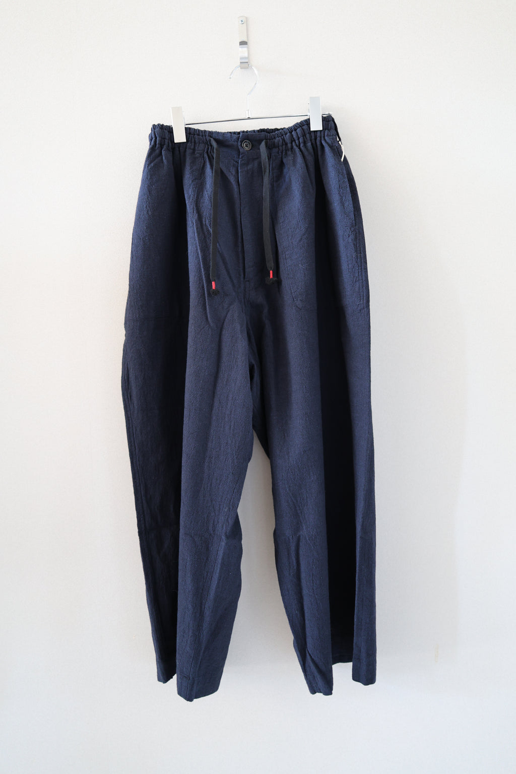 [SOWBOW] EZ PANTS WIDE -DK/NAVY-