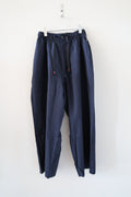 [SOWBOW] EZ PANTS WIDE -DK/NAVY-