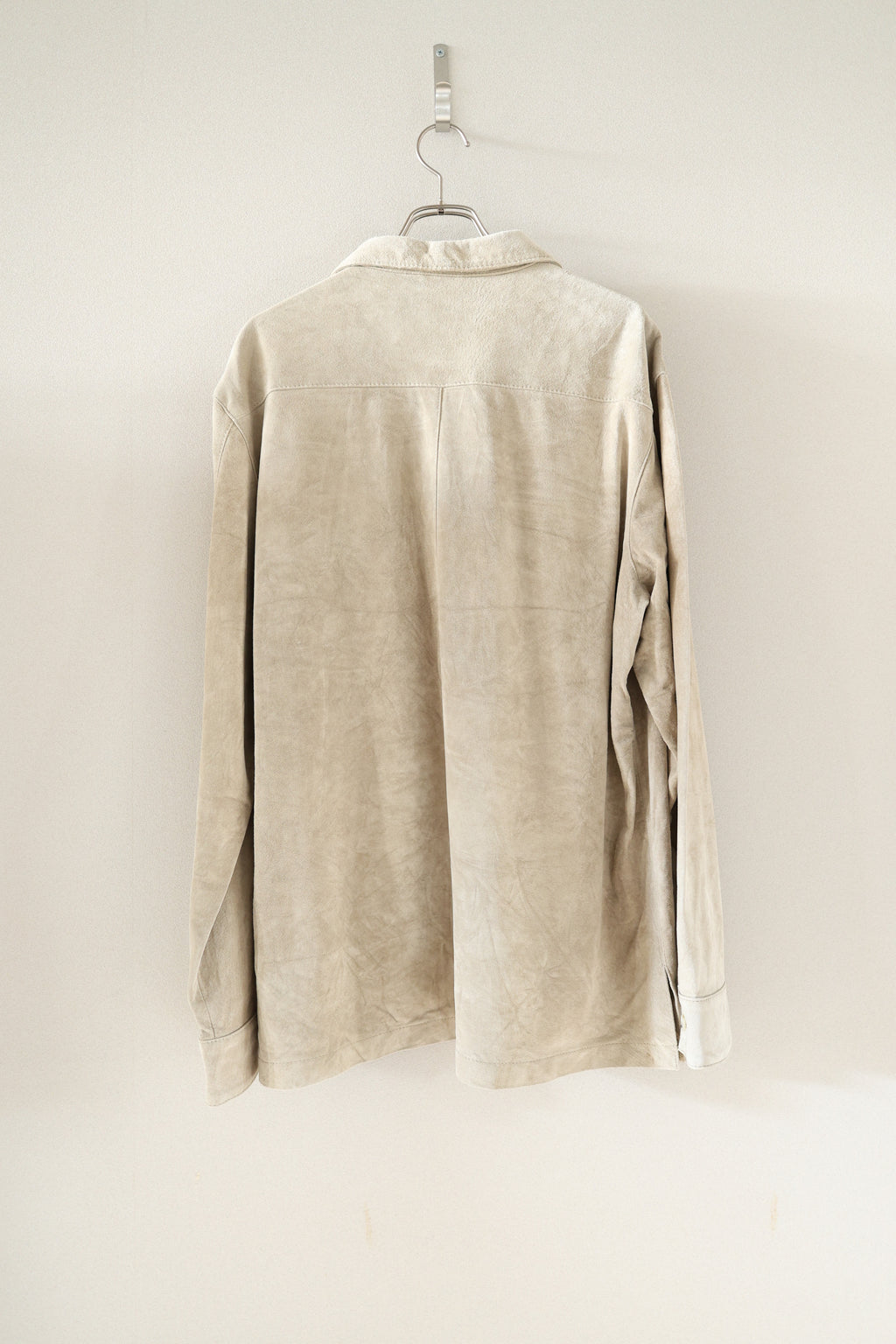 [WOODWARD] Suede Genuine Leather Shirts L/S [USED]