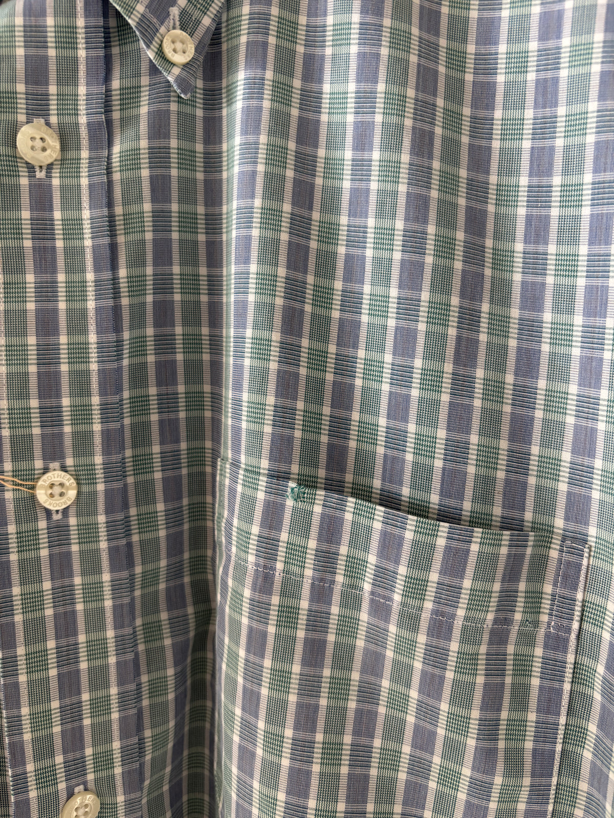 [Brooks Brothers] Graph Check Shirts L/S [USED]