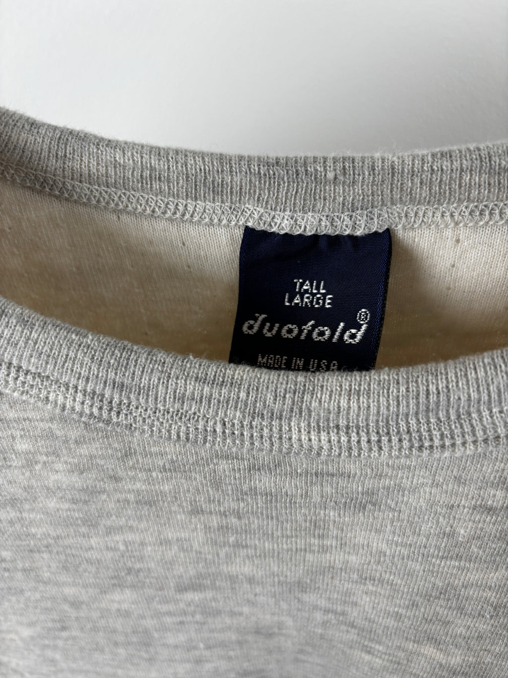 [duofold]Crew Neck Sweat[USED]