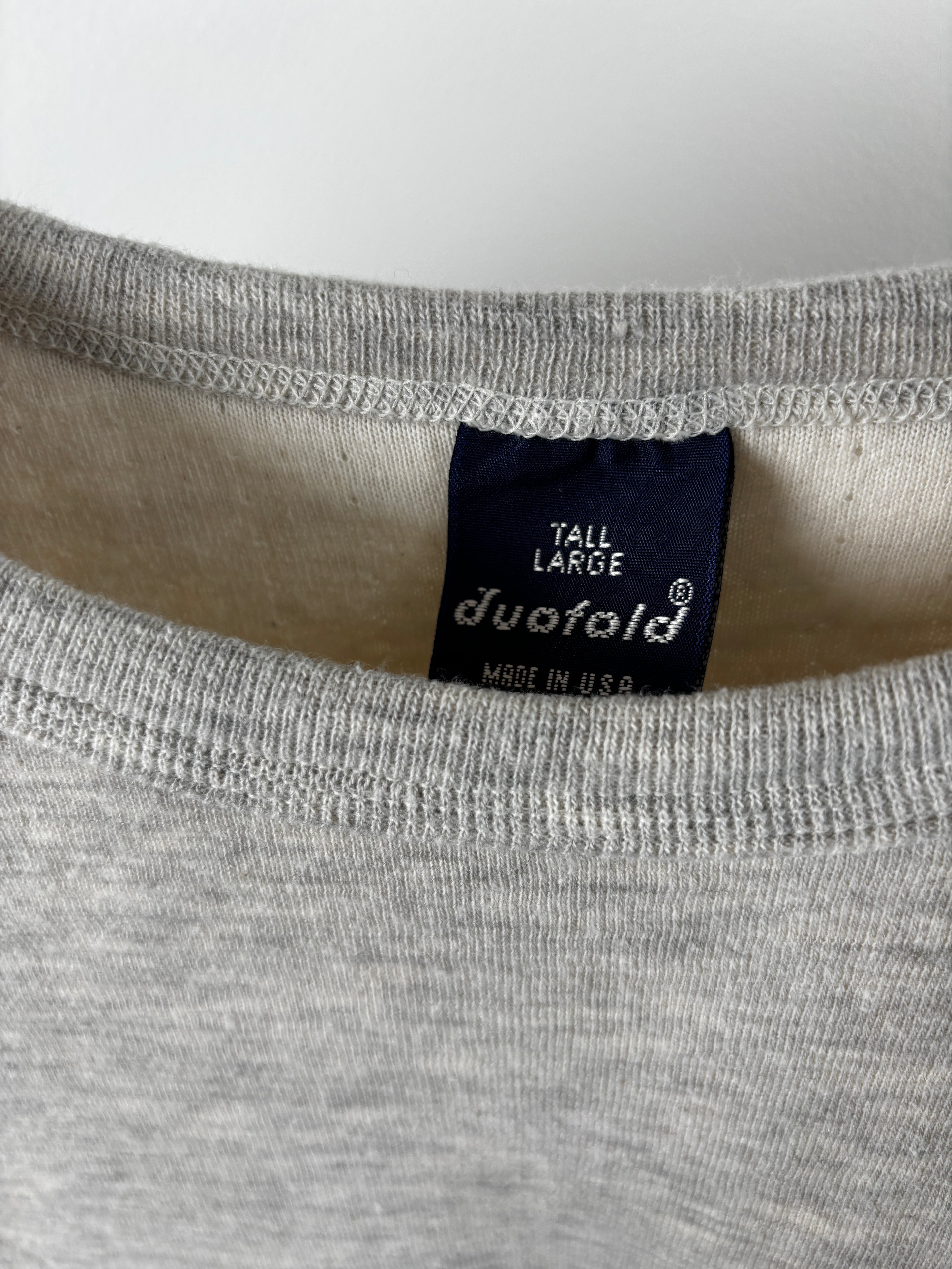 [duofold]Crew Neck Sweat[USED]