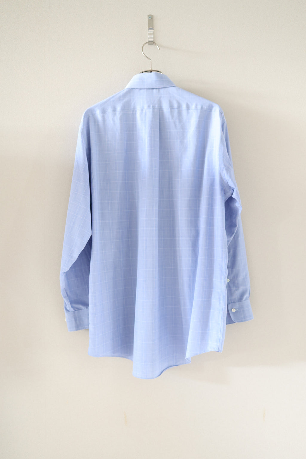 [Brooks Brothers] Wide Collar Check Shirts L/S [USED]