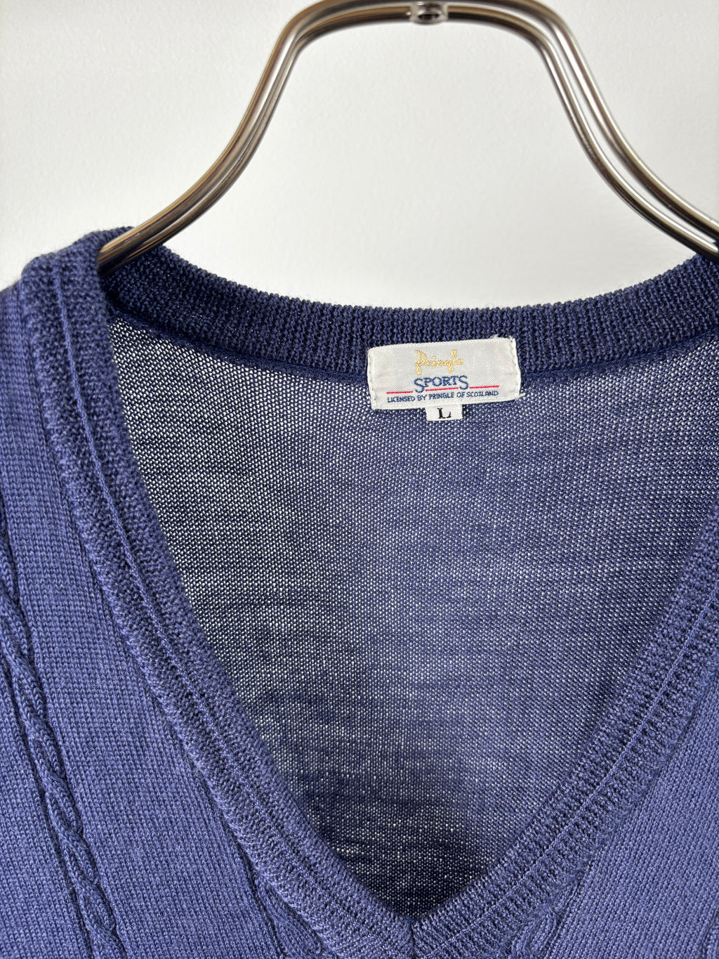[Pringle]Wool Knit Vest[USED]