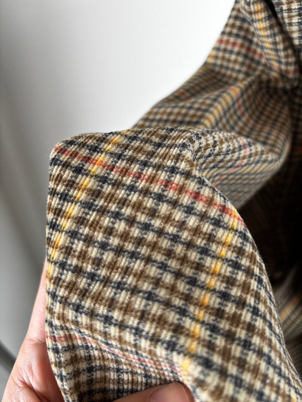 [NAUTICA] Corduroy Check Shirts L/S[USED]