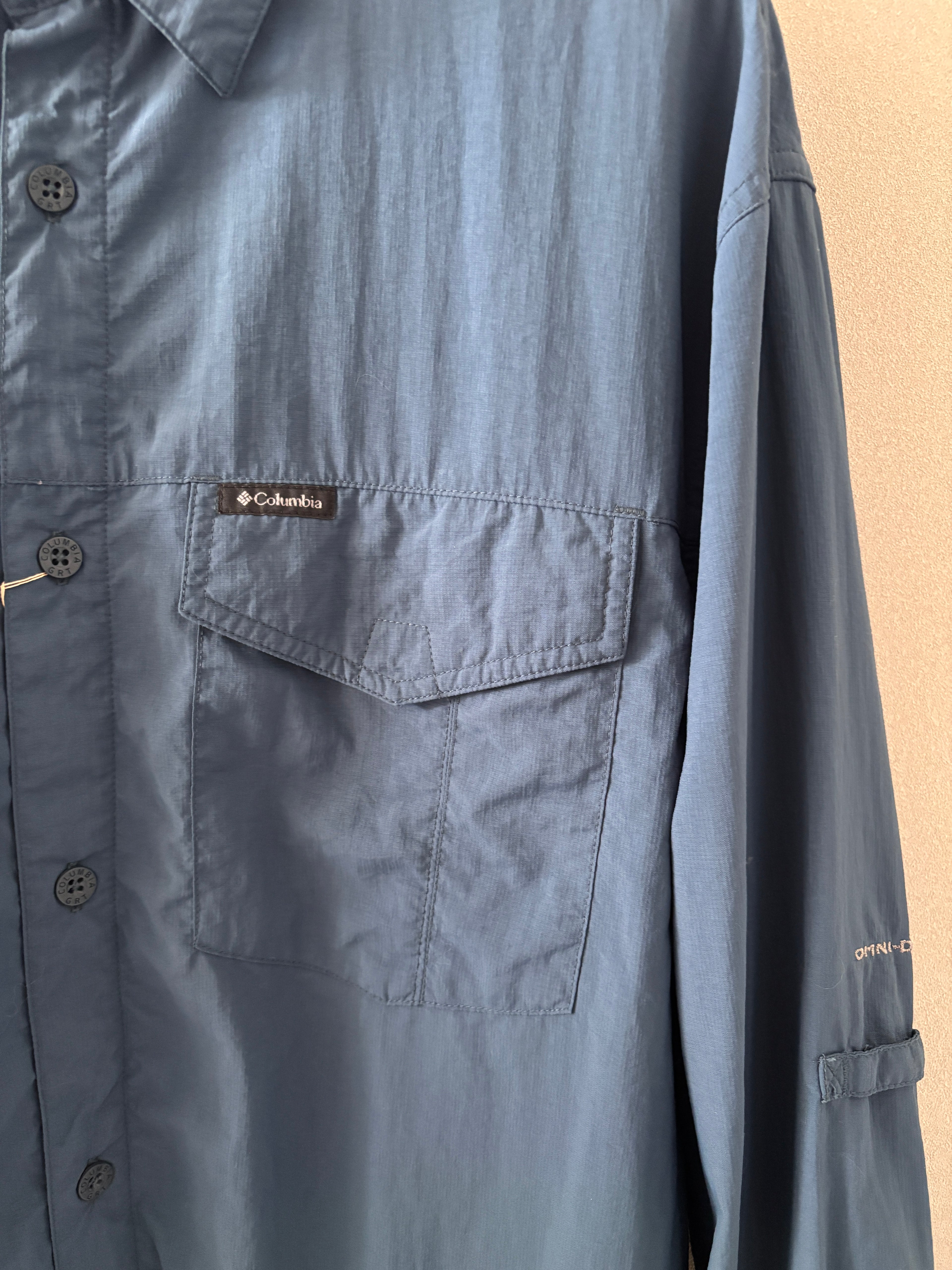 [Columbia] Tech Shirts L/S [USED]