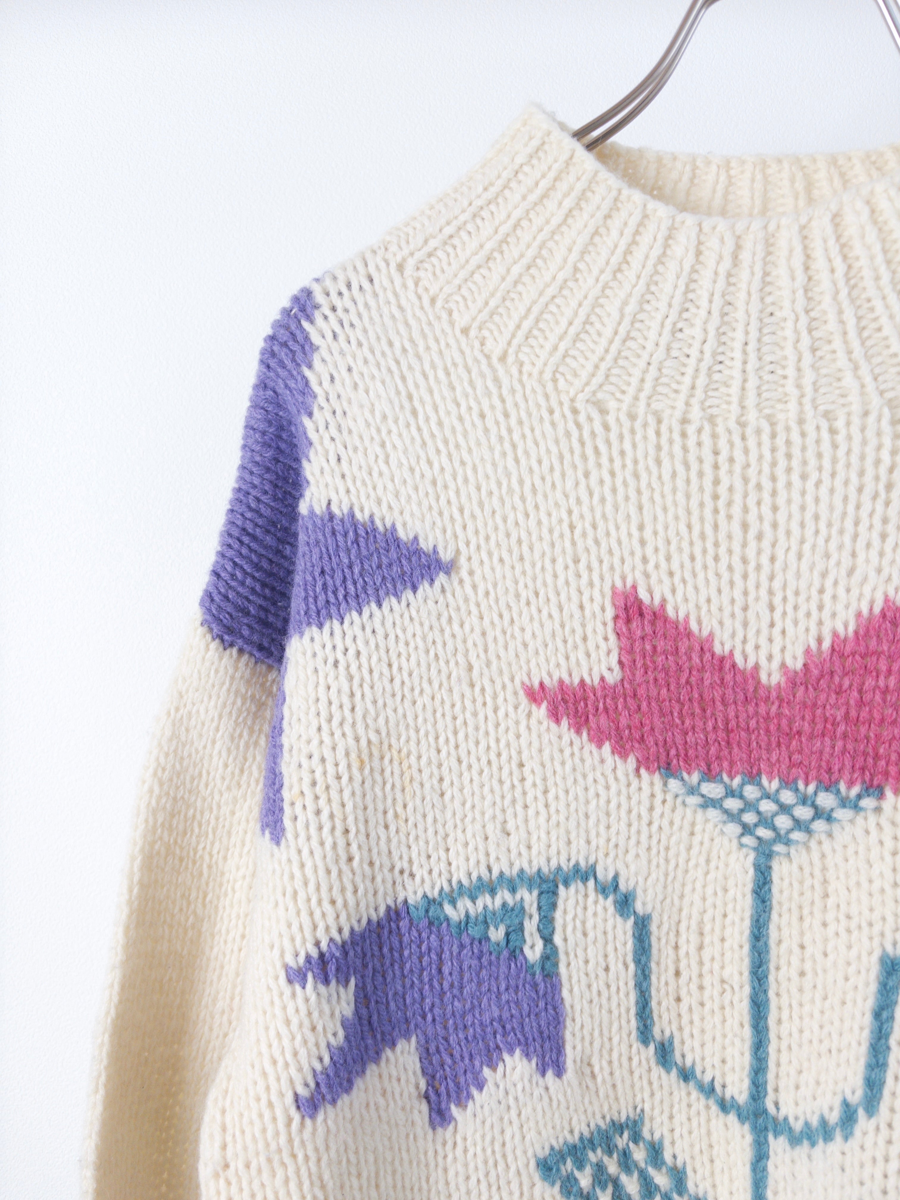 Flower Wool Knit [USED]