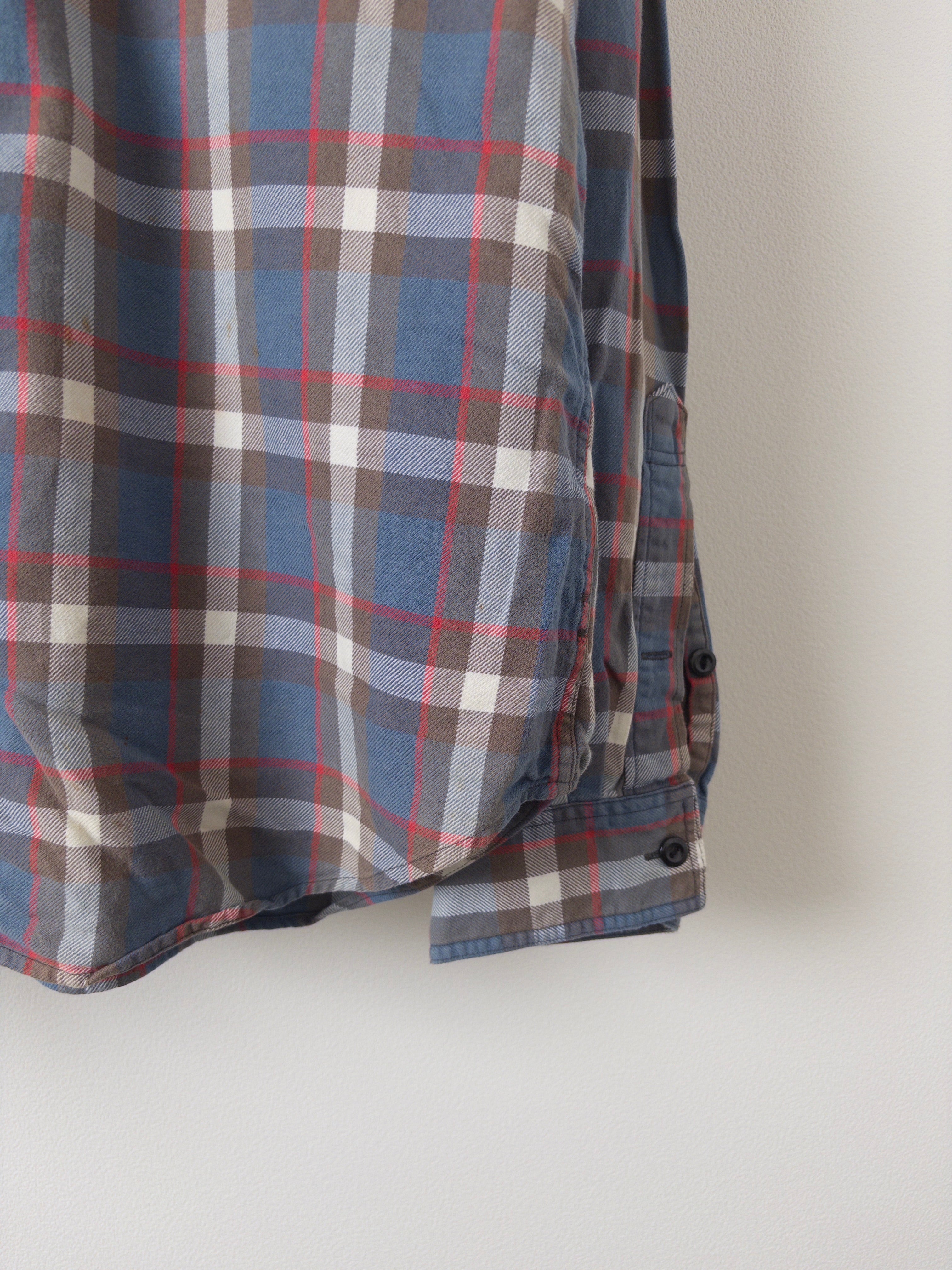 [J.CREW] Light Flannel Check Shirts L/S [USED]