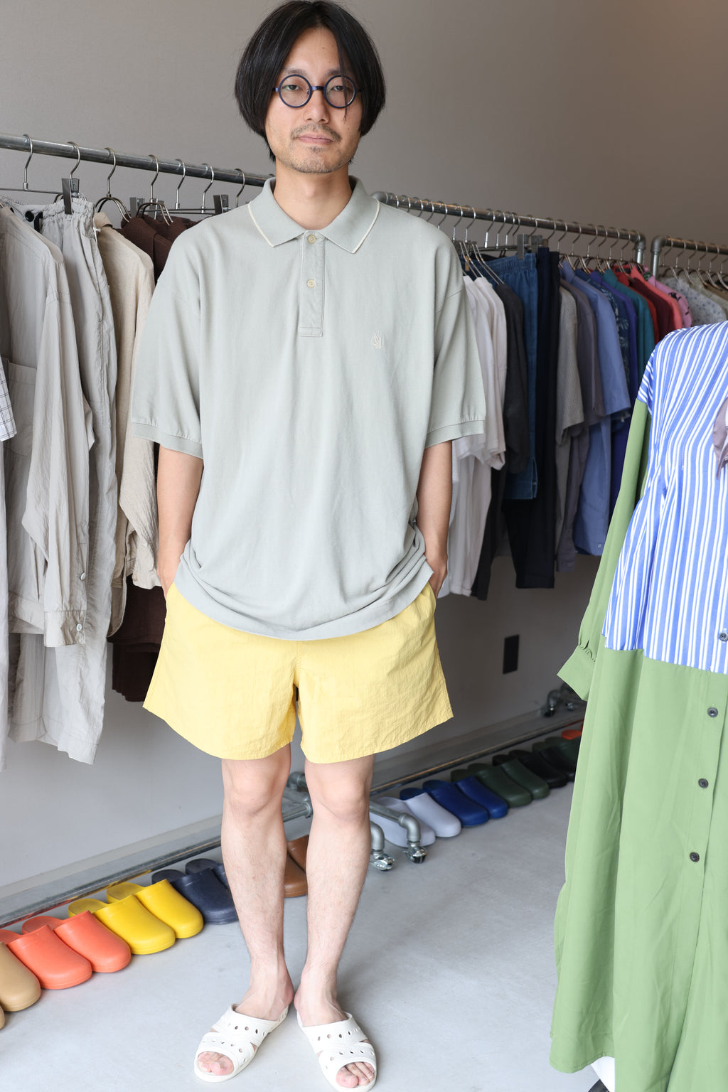 [TRUSS] Nylon Tafta Shorts