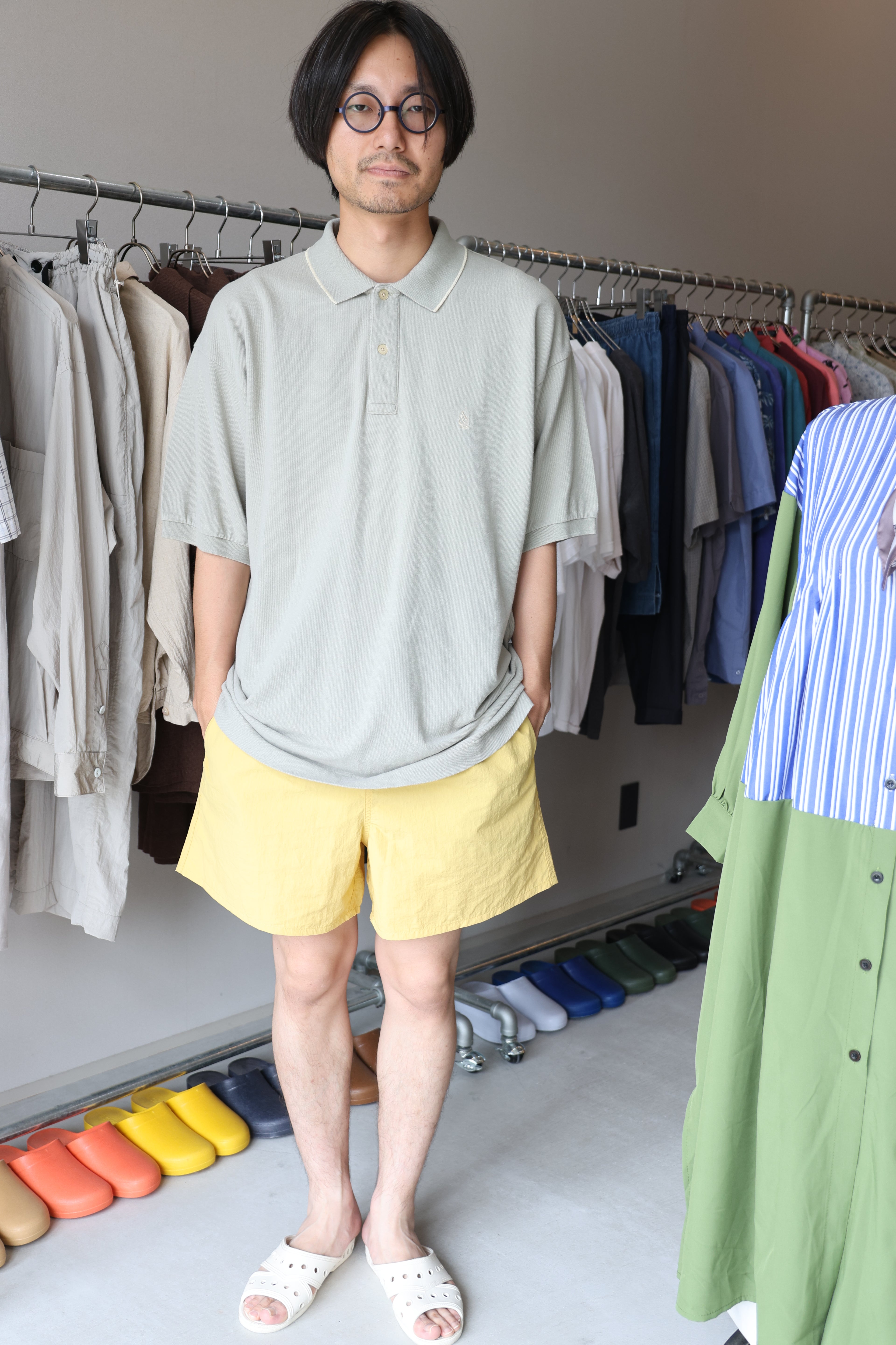 [TRUSS] Nylon Tafta Shorts