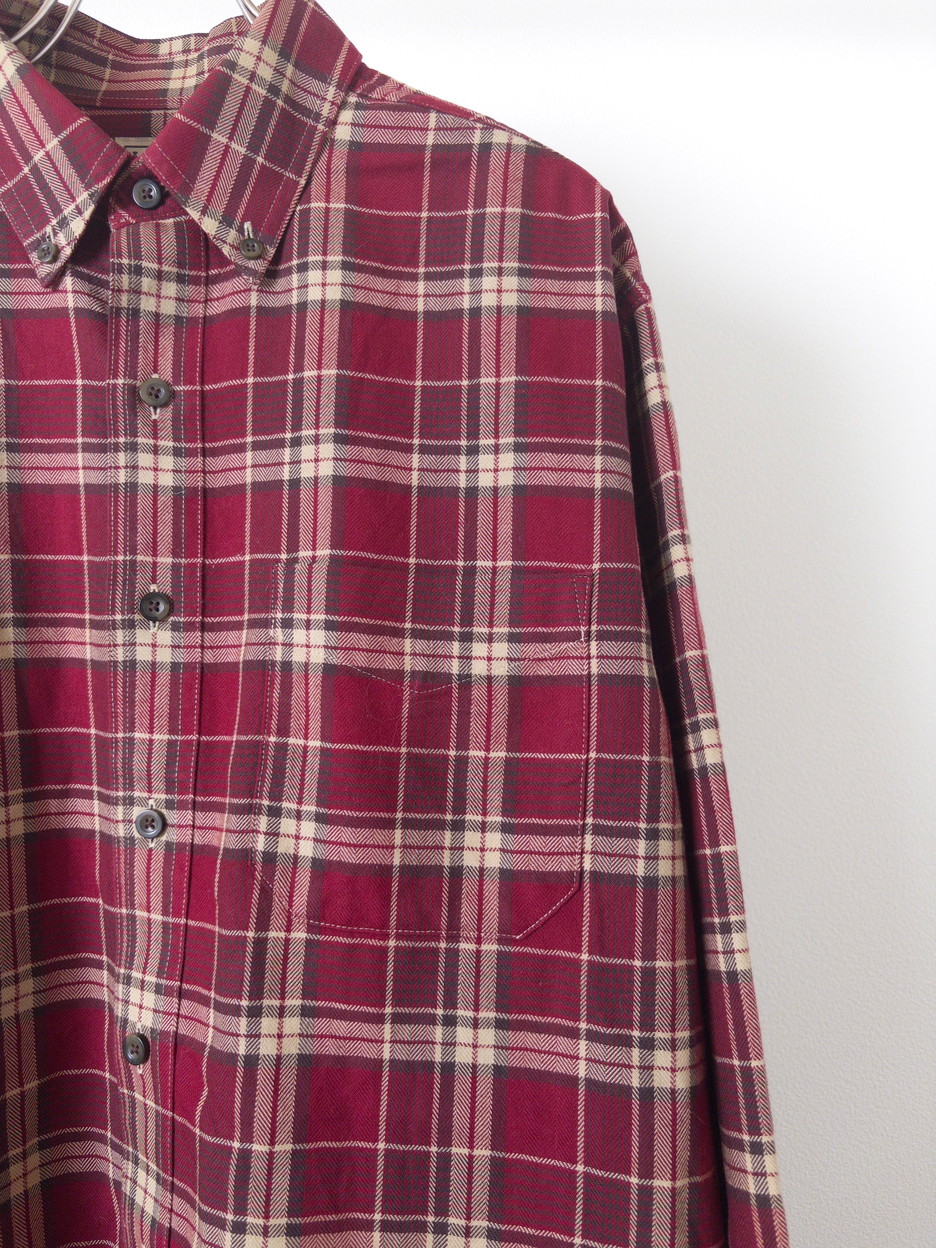 Cotton Check Shirts L/S [USED]