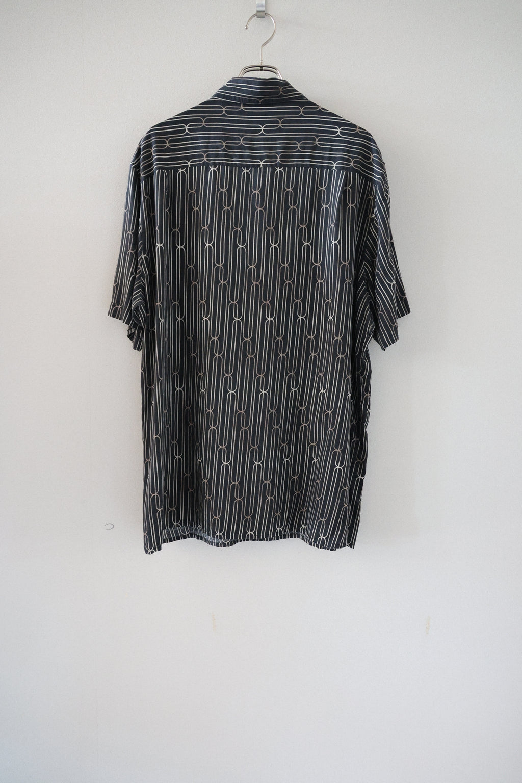Washable Silk Patern Shirts S/S [USED]