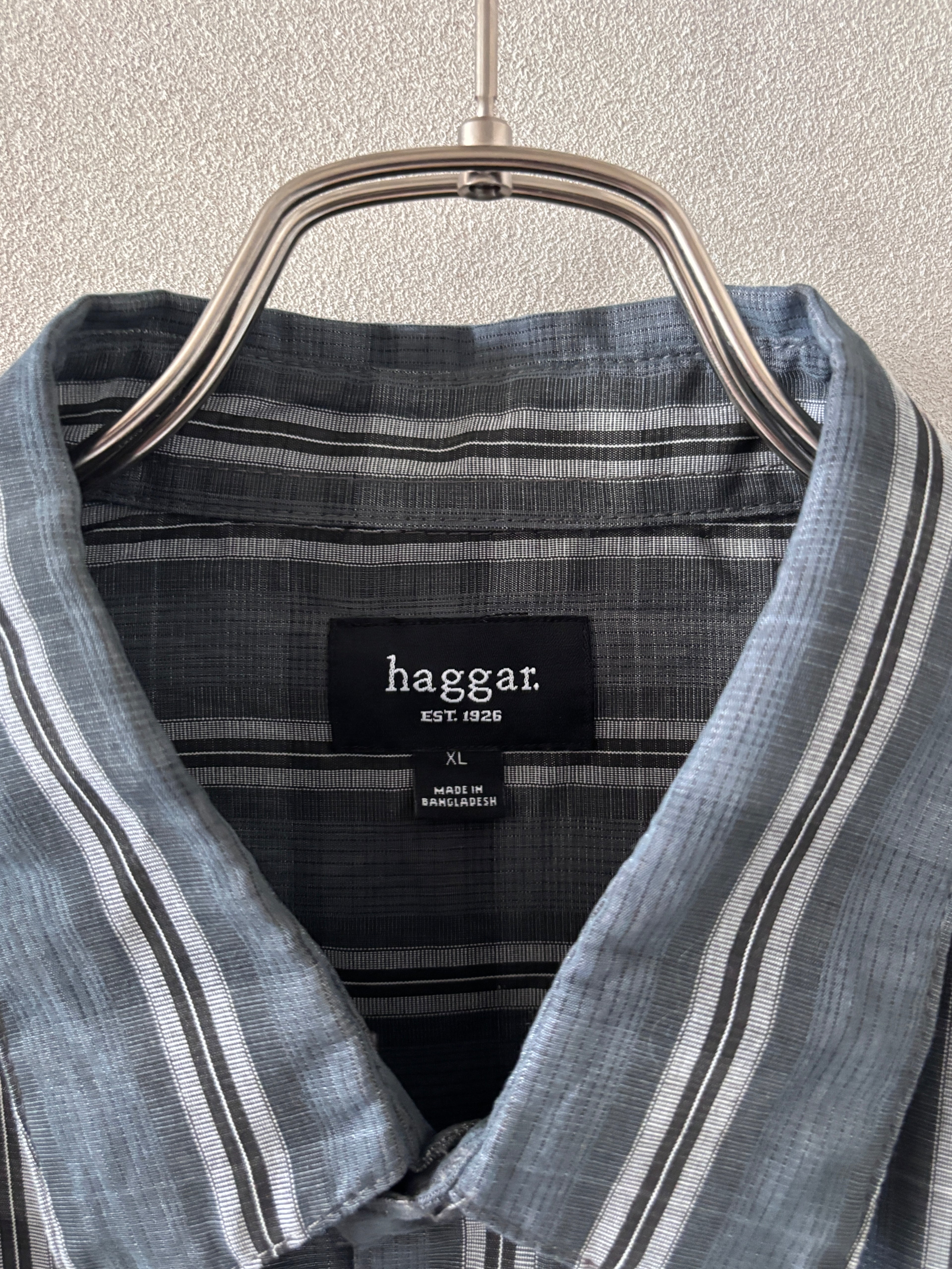 [haggar] Cuba Shirts S/S [USED]