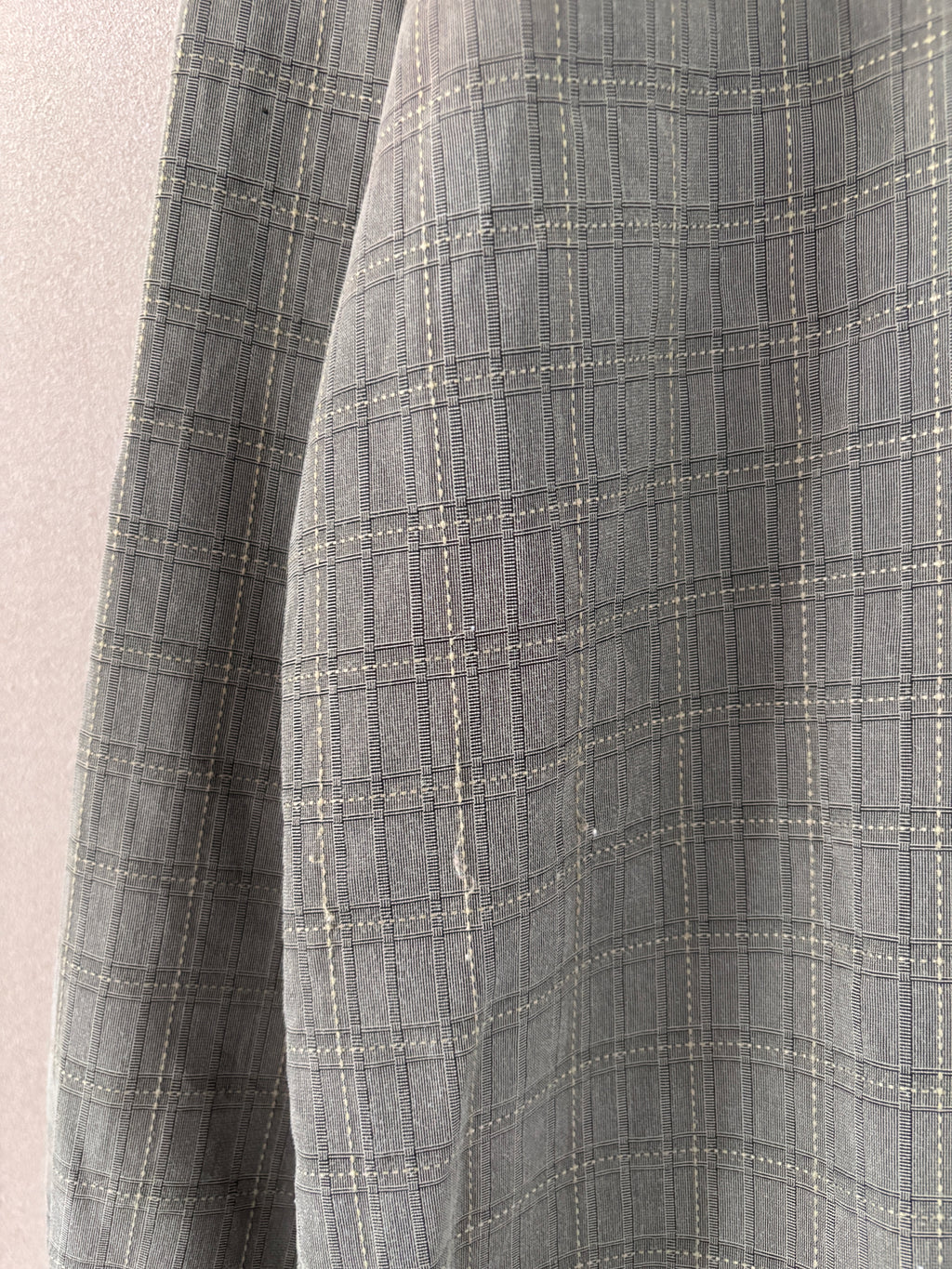 [pierre cardin] Rayon Check Shirts L/S [USED]