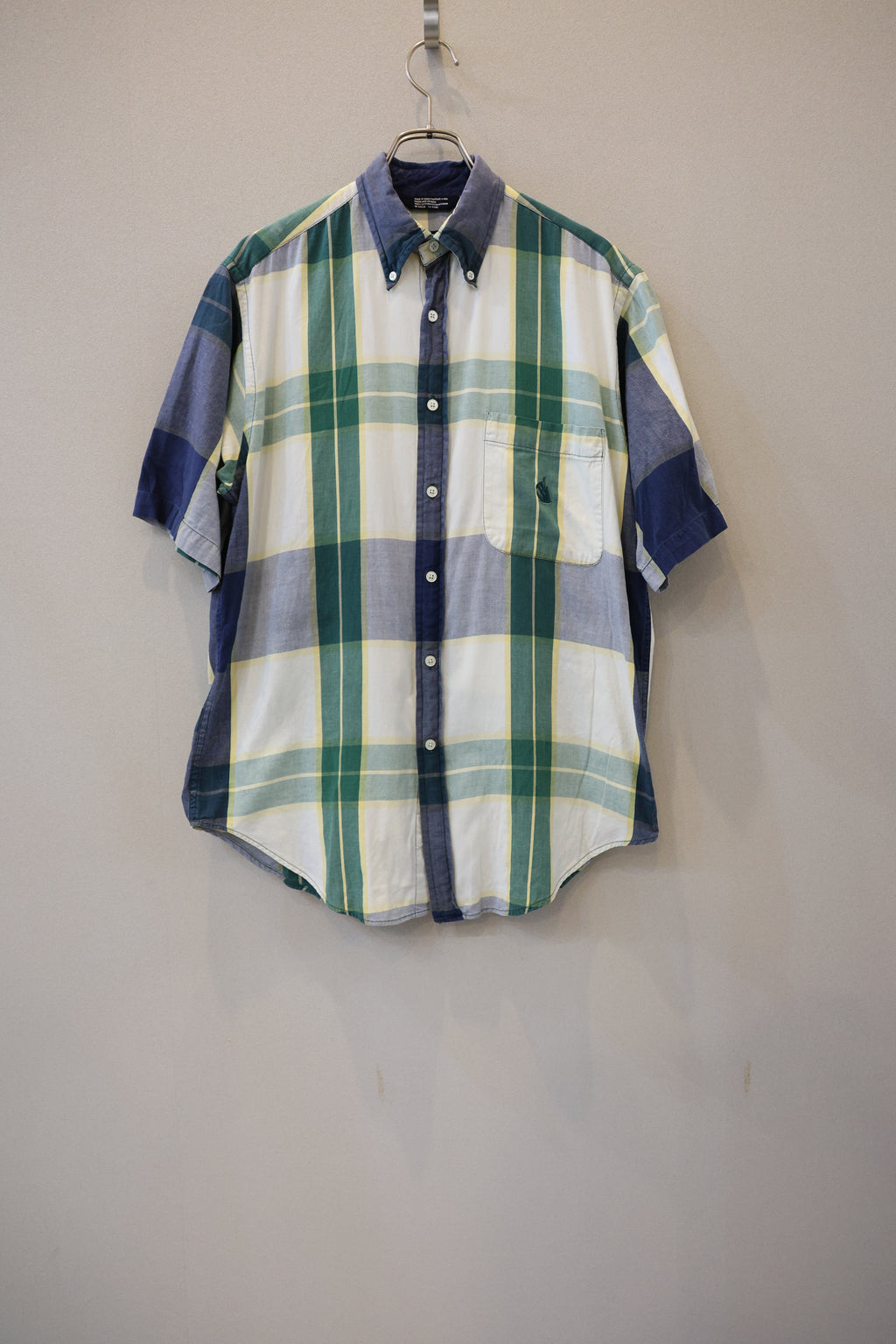 [NAUTICA] Cotton Check Shirts S/S [USED]