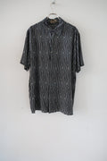 Washable Silk Patern Shirts S/S [USED]