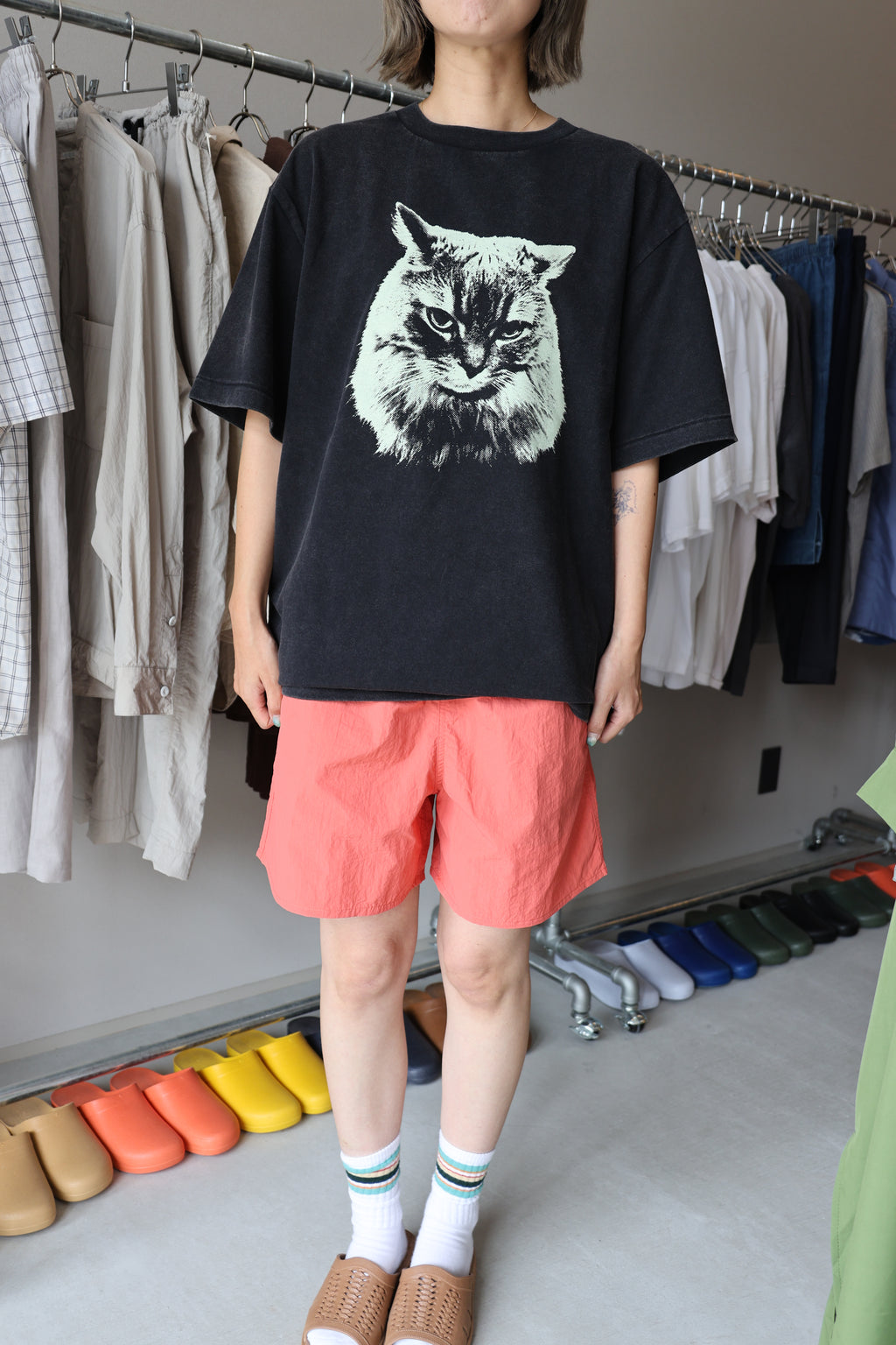 [TRUSS] Nylon Tafta Shorts