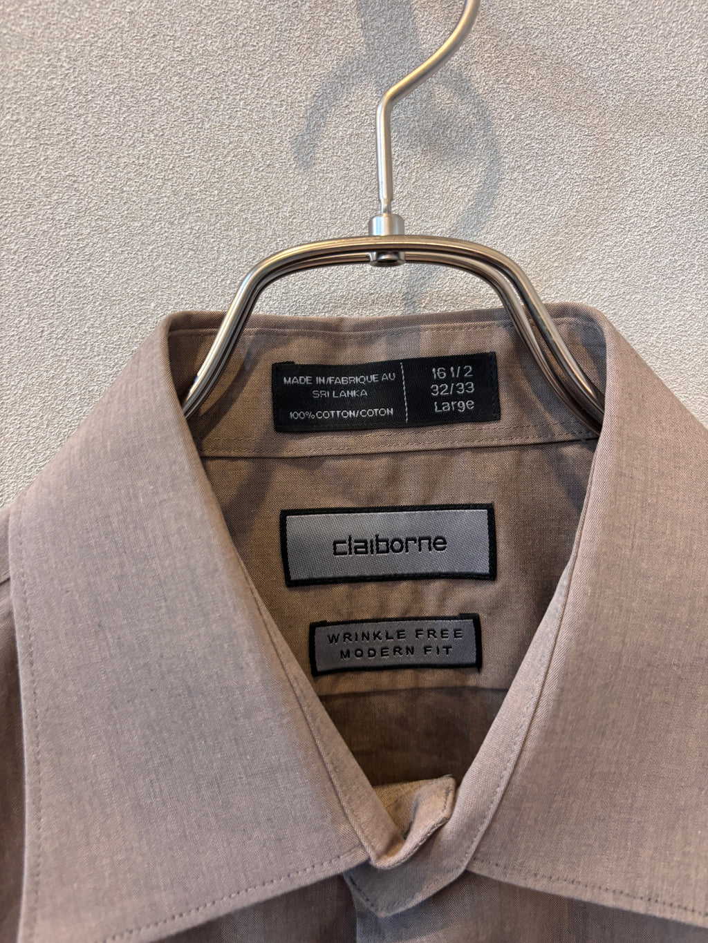 [Claiborne] French Front Shirts L/S [USED]