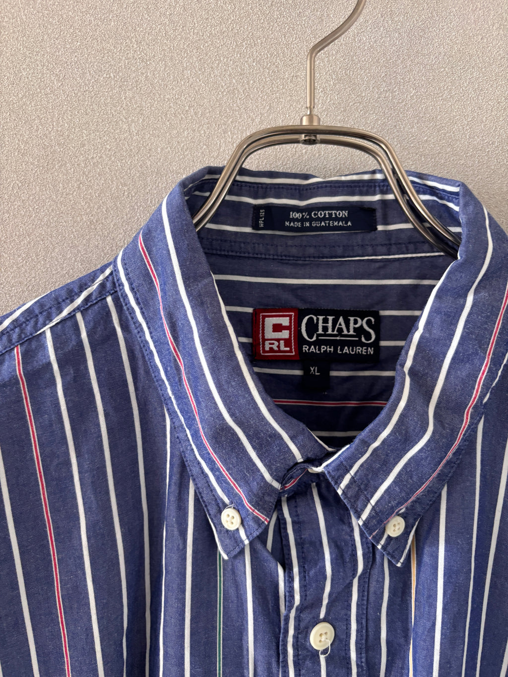 [CHAPS] Multi Color Stripe Shirts L/S  [USED]