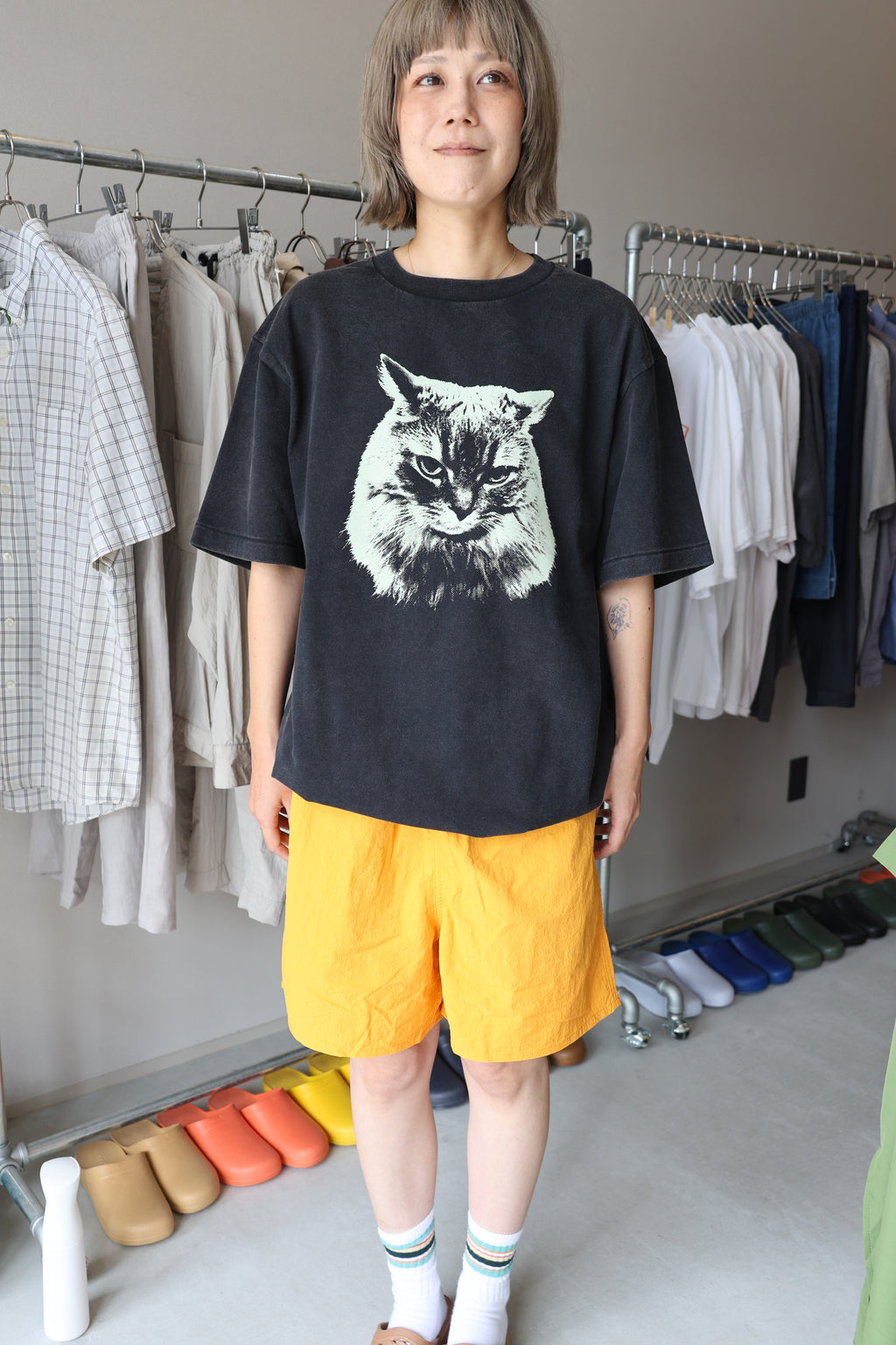[TRUSS] Nylon Tafta Shorts