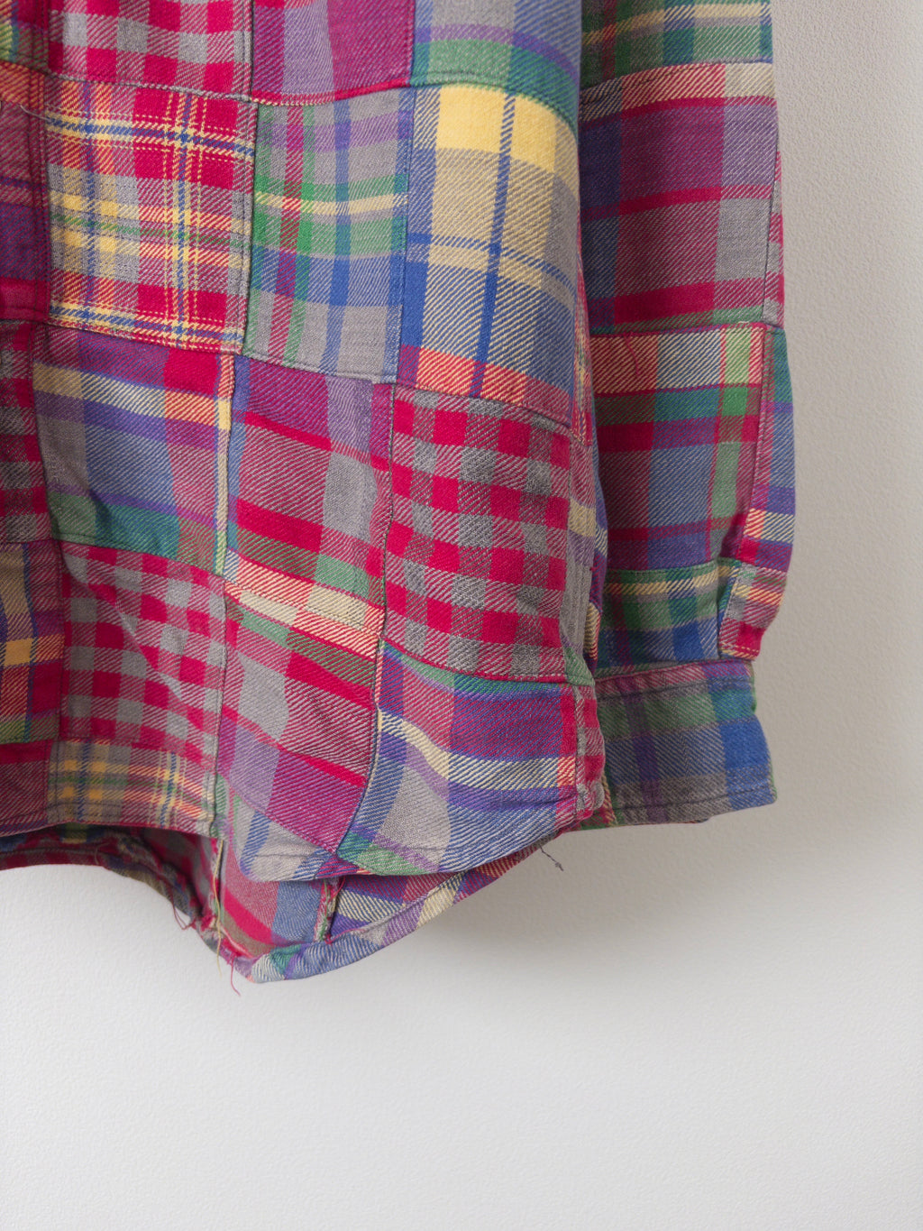 [GAP] Patch Work Flannel Shirts L/S [USED]