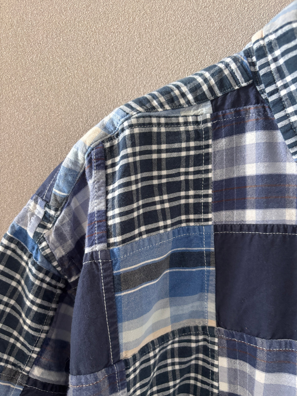 [ORVIS] Patch Work Shirts S/S [USED]