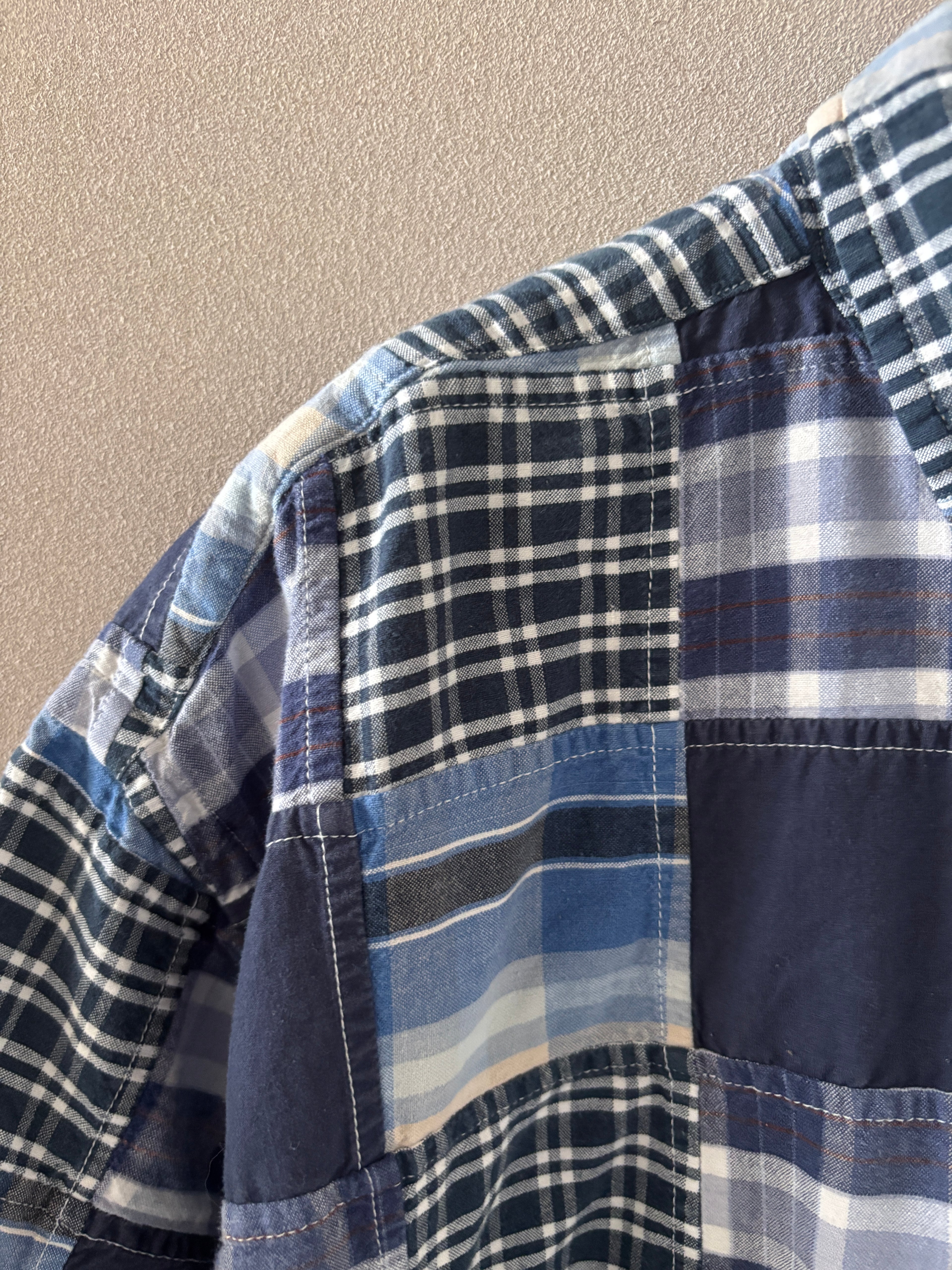 [ORVIS] Patch Work Shirts S/S [USED]