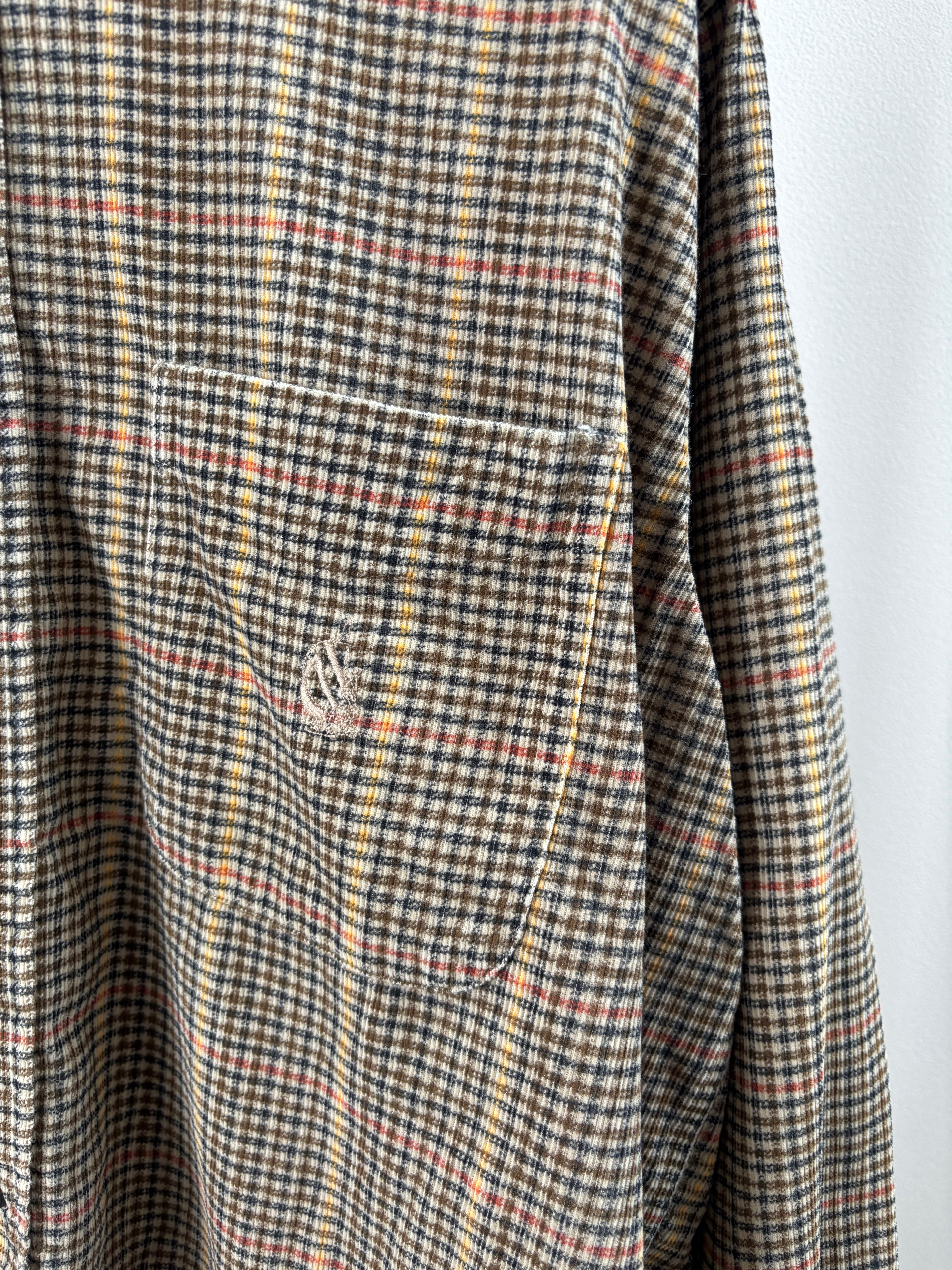 [NAUTICA] Corduroy Check Shirts L/S[USED]